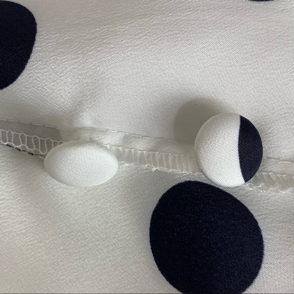 Oscar de la Renta Expressions short sleeve blouse - Picture 5 of 8